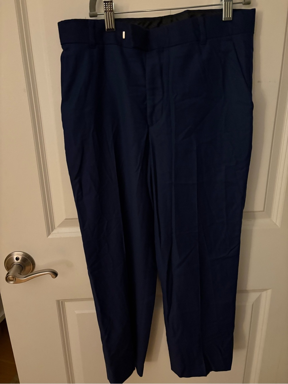 Calvin Klein Boys 12 Husky Blue Suit - Two-Piece Blazer & Pants - Picture 7 of 16